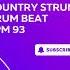 4 4 Country Strum Drum Loop METRONOME 93