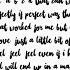 Sabrina Carpenter Prfct Lyrics