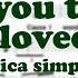 When You Told Me You Loved Me Jessica Simpson Alto Saxophone Sheet Music Gm Key Karaoke Easy