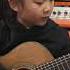 Fly Me To The Moon By A Girl Six Years Old Bossanova Guitar Playing INS Miumiuguitargirl