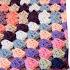 Crochet Pattern Giant Granny Square Afghan Tutorial DIY Beginner Crochet Easy Crochet Blanket