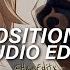 Positions Ariana Grande Edit Audio