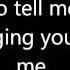 Daniel Bedingfield Sometimes You Just Know Lyrics