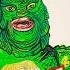 Swamp Monster Subscribe Horror Monster Mons Art Artshorts Viralart Gouacheart Swampthing