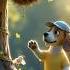 Busy Beagle And The Fallen Nest A Heartwarming Rescue Story Beagle Cartoon Funny Puppy