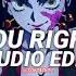 You Right Doja Cat The Weeknd Edit Audio
