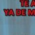 NO VOLVERE CRISTIAN CASTRO KARAOKE