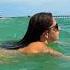 Pre Storm Beach Strategy Wild Swimming In Warm Emerald Water Girl Fun Video Wildswimming