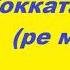 И С Бах Токката и фуга ре минор
