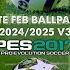 PES2017 New BallPack Season 2024 2025 V3 By EsLaM