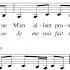 À La Claire Fontaine Voice A Flat Major