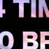 4 4 Time 120 BPM