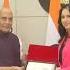 Defence Minister Rajnath Singh Meets US Intel Chief Tulsi Gabbard Discusses Ties