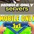 Fortnite Mobile Only Servers