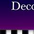 Sabrina Carpenter Decode Piano Tutorial