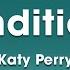 Katy Perry Unconditionally Lyrics