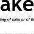 Pronunciation Of Oaken Definition Of Oaken