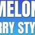 Harry Styles Watermelon Sugar Lyrics