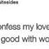 Jacob Whitesides Words Lyric Video