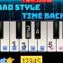 Time Back Bad Style Piano Tutorial Step By Step