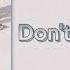SEVENTEEN 세븐틴 Don T Wanna Cry 울고 싶지 않아 Slow Version