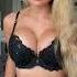 Sexy Woman Modeling Black Bra Panties Asmr Trending