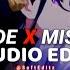 Masquerade X Miss The Rage Siouxxie Trippie Red Playboi Carti Edit Audio