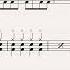 Rammstein TATTOO Drum Sheet Demo
