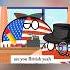 British Vs American Countryballs Countryhumans Countryballsmeme Shorts