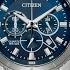 Citizen Analog Blue Dial Silver Stainless Steel Body Men S Watch