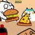 Breakfast Vs Dinner Diet Breakfast Dinner Diet Animation Cute