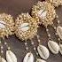 Handmade Jewellery Kodi Earrings Haldi Jewellery Mehndi Jewellery Kundan Pearlstuds Indianjewelery