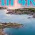 Lofoten Island Norway Aerial View