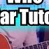 지민 Jimin Who Guitar Tutorial Lesson With Tabs