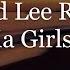 David Lee Roth California Girls Lyrics HD