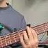 Grazie Ma No Grazie WILLIE PEYOTE Bass Cover Personal Bassline