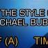Michael Bublé A Song For You Karaoke