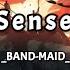 BAND MAID Sense Platinum End Opening Full Lyrics