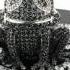 Crown Frog Pendant Sitting On The Pond Of CZs PEP103 01R CHCZ 0138B