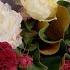 Posy Of Joy Red Roses And Creamy Blush Pink Peony