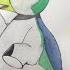 Drawing Paris Parasaurolophus Dinosaur King Arcade Game 古代王者恐竜キング