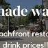Marmaris Turkey Promenade Walk Beachfront Bar And Restaurant Food And Drink Prices July 2023