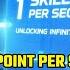 1 SKILL POINT PER SECOND INFINITE SKILL UPGRADES Instant GOD MODE