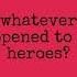The Stranglers No More Heroes Lyrics