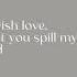 Benson Boone Death Wish Love Lyrics
