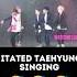 BTS IMITATING V S VOICE BOY IN LUV