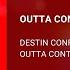 DESTIN CONRAD OUTTA CONTROL 432Hz