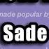 Sade Still In Love With You Karaoke Version