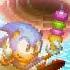 A Beach Themed Sonic Mania Level