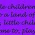 Sarah Jessica Parker Come Little Children Lyrics